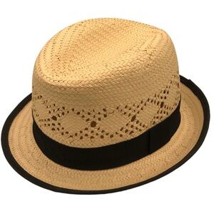NWOT H&M Women’s Medium Paper Straw Fedora Hat